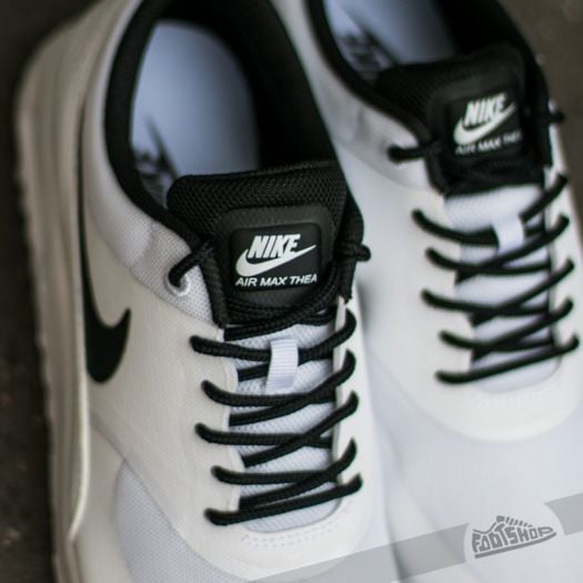 Nike air max thea white black hot sale