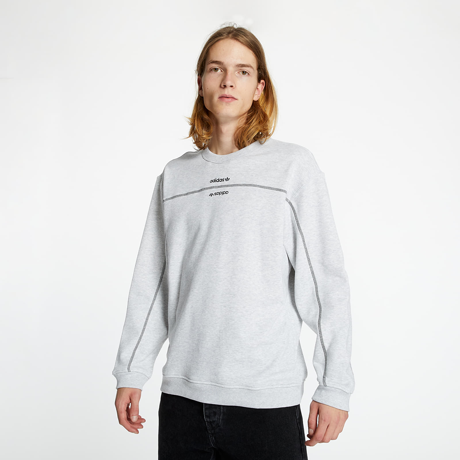 Hoodies and sweatshirts  adidas F Crewneck Light Grey Heather
