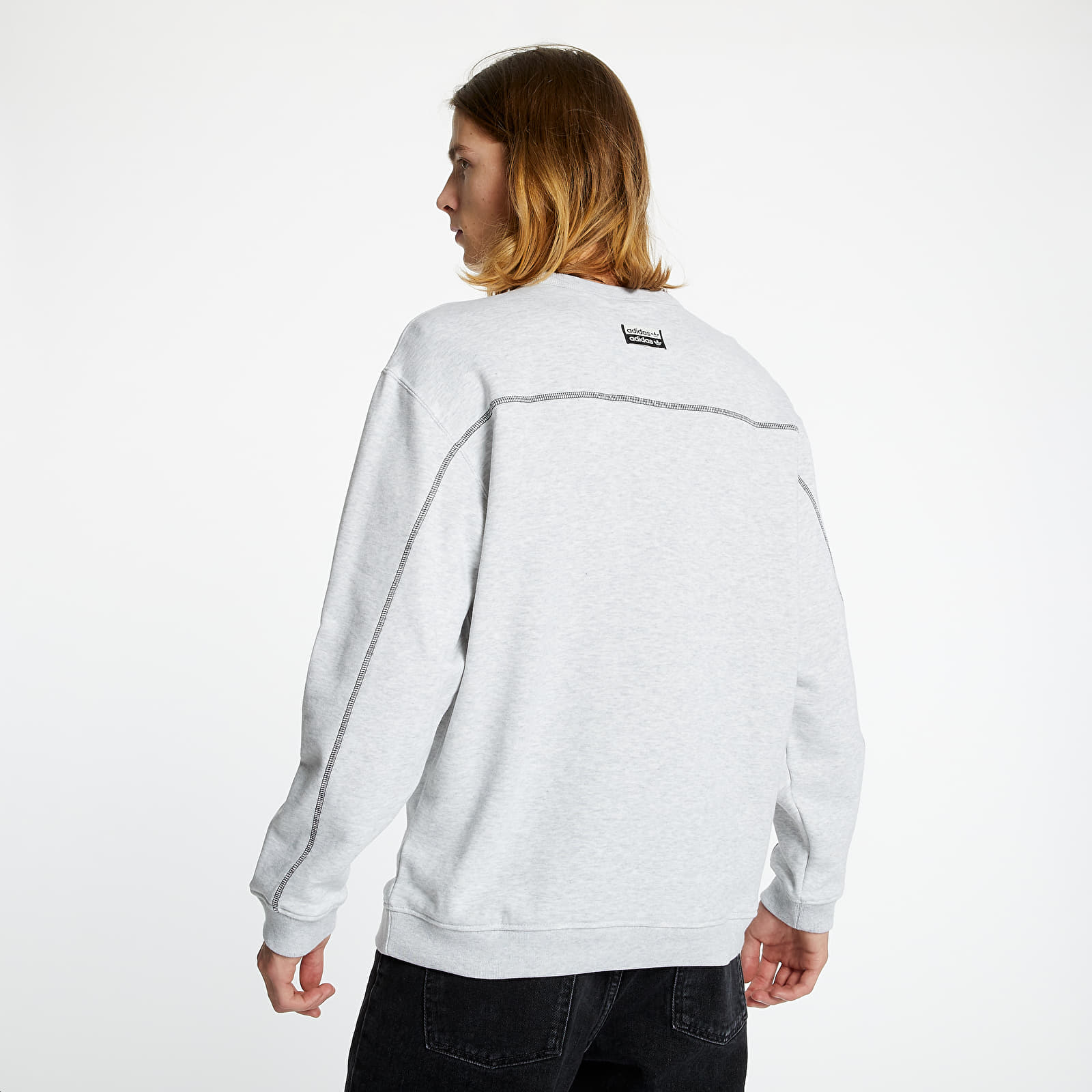 Hoodies and sweatshirts  adidas F Crewneck Light Grey Heather