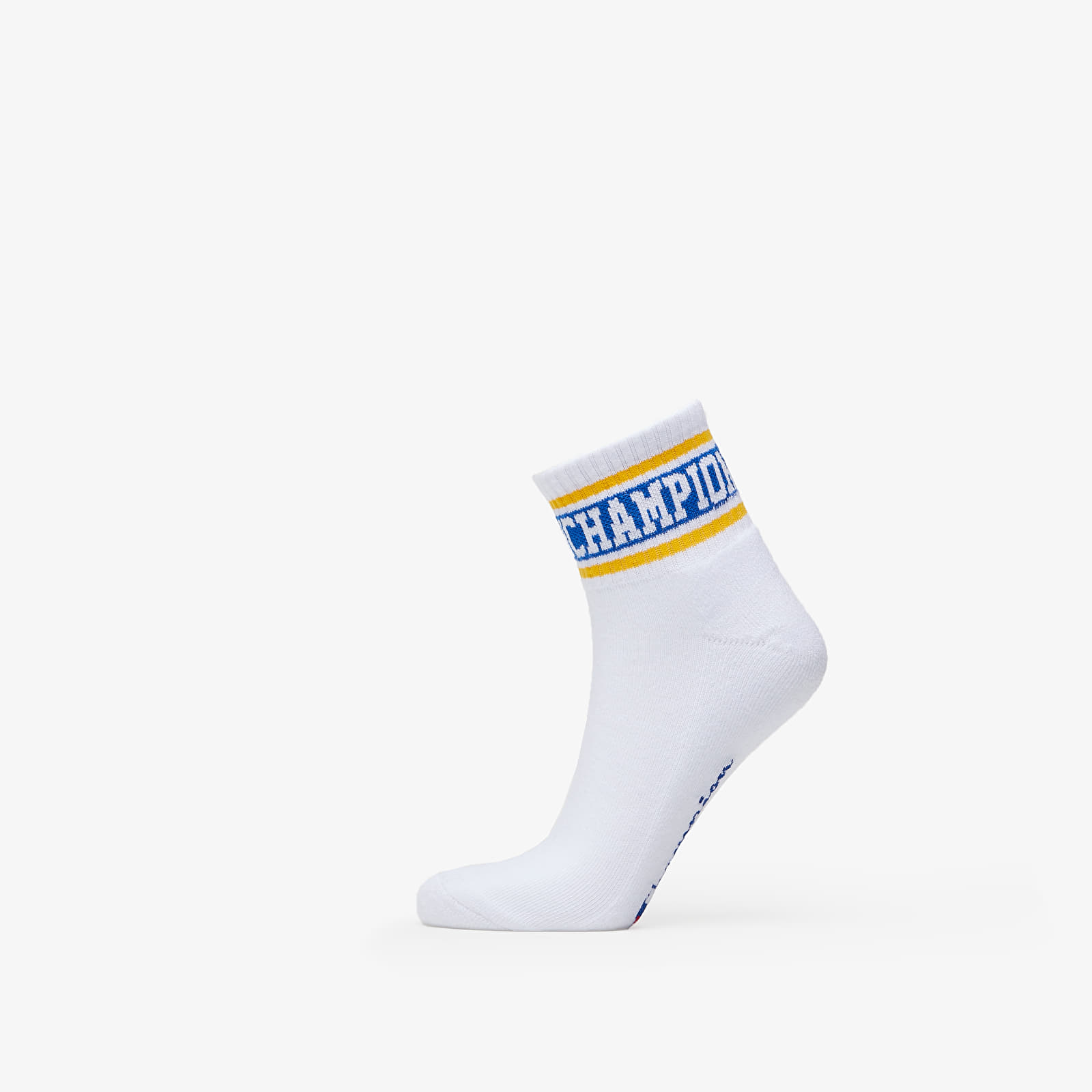 Ponožky Champion Ankle Socks White/ Yellow