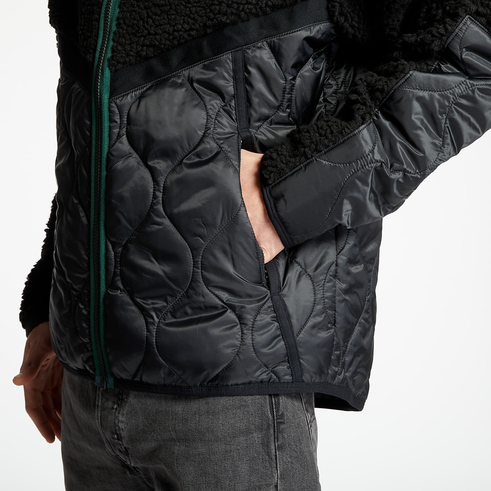 Chaquetas Nike Sportswear Winter Hooded Jacket Black/ Black/ Pro Green