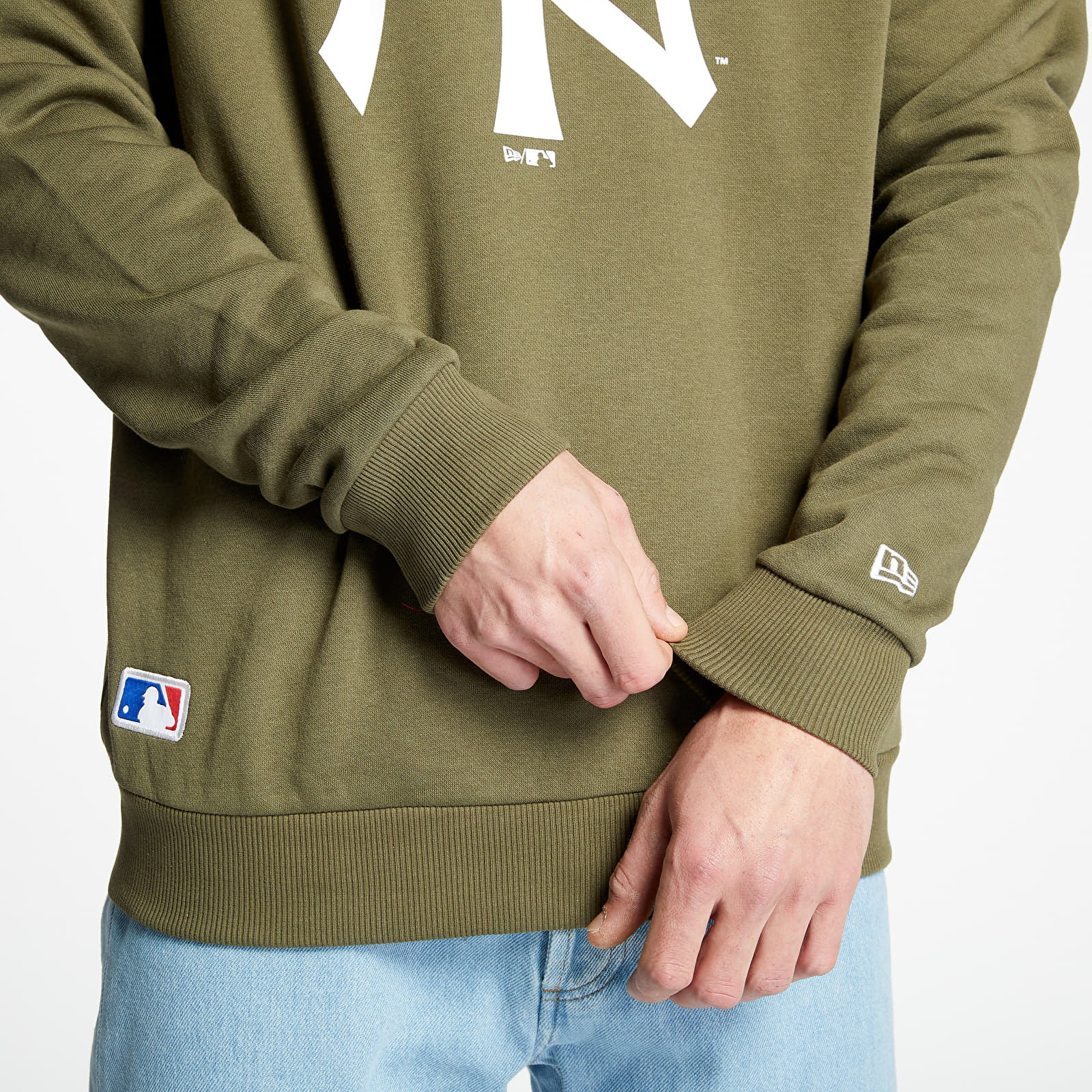 Hettegensere og sweatshirts New Era MLB Team Logo New York Yankees Crewneck Nov