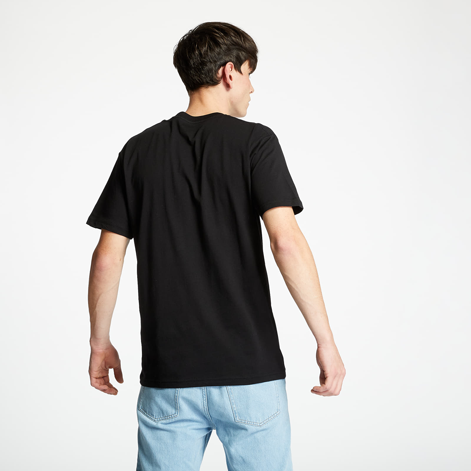 Trička a košile Vans Left Chest Logo Tee Black/ White