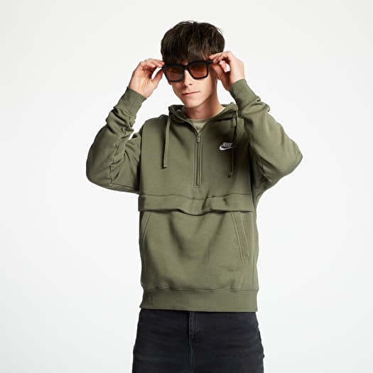 Half zip sale sweatshirt nike