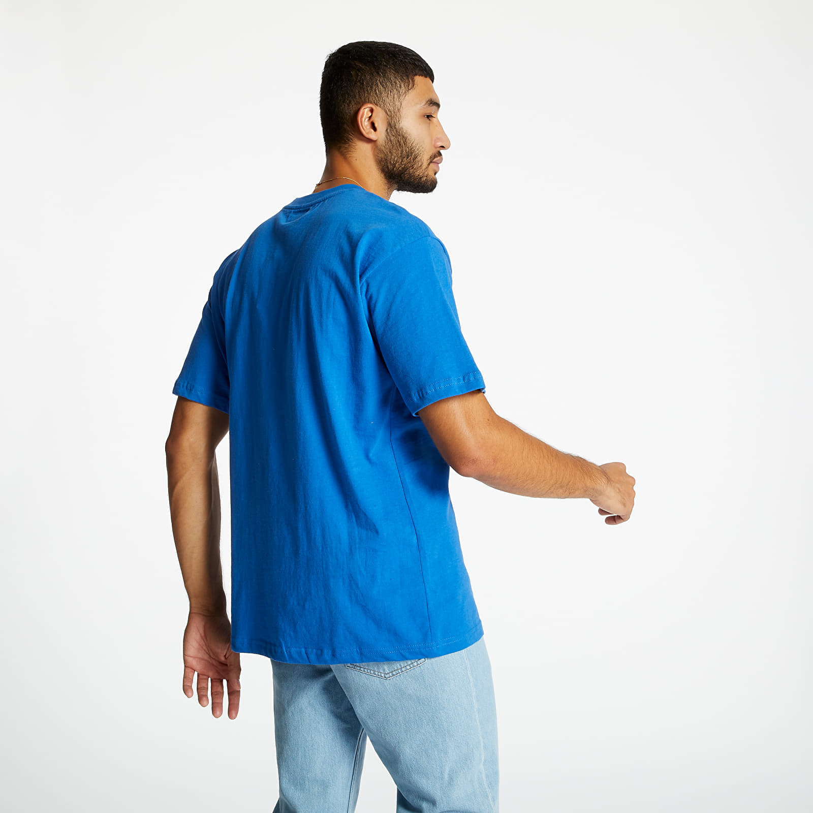 Trička Chinatown Market Smiley Glass Tee Blue