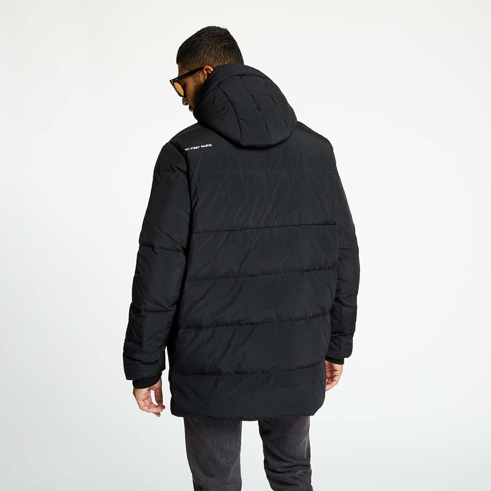 Jackets Jordan PSG Solid Down Parka Black Bordeaux Metallic Gold