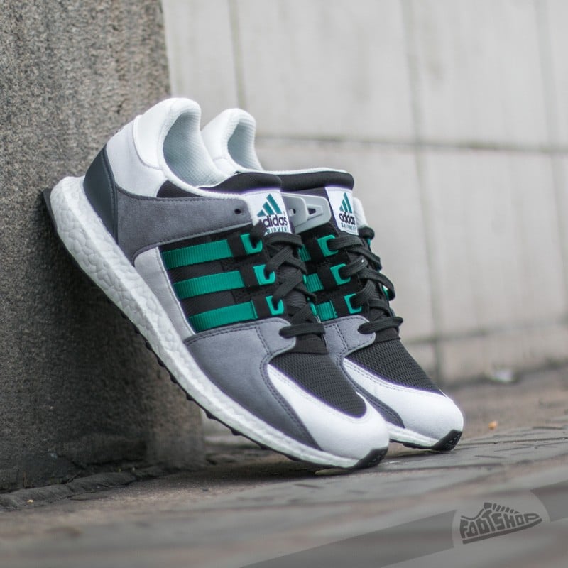 Men s shoes adidas Equipment Support 93 16 Core Black Equipment Green Grey White Footshop