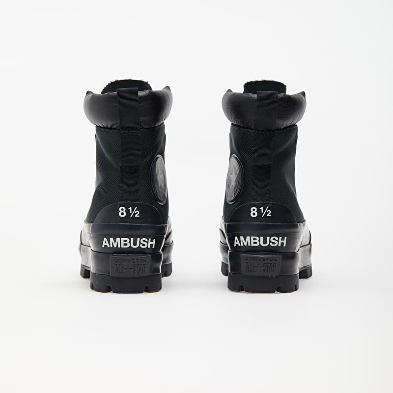 Converse x Ambush Chuck Taylor All Star Duck BOOT Black/ Black