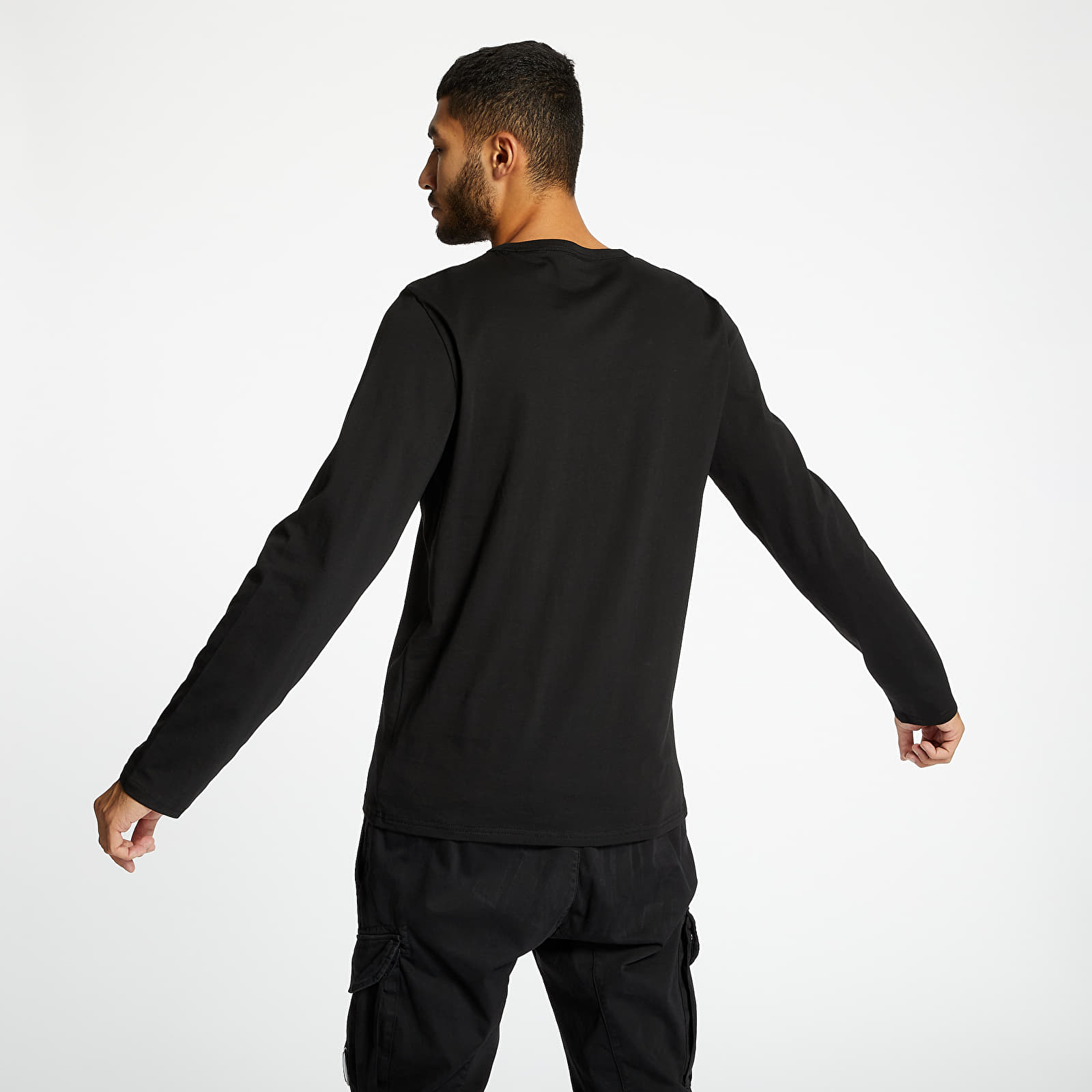 T-Shirts Calvin Klein Lounge Long-Sleeve TEE Black/Red