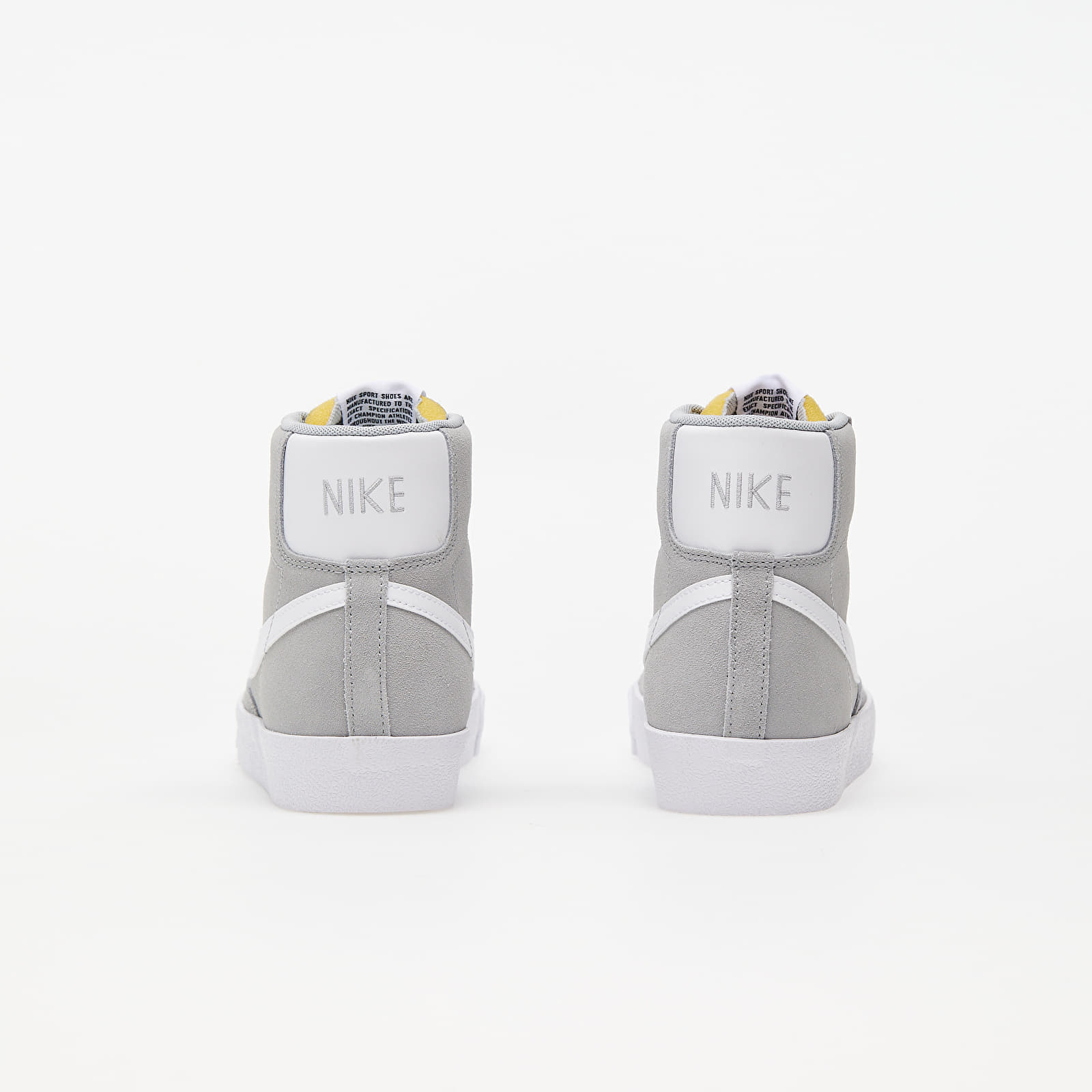 Herresko Nike Blazer Mid '77 Suede Lt Smoke Grey/ White-White-Black