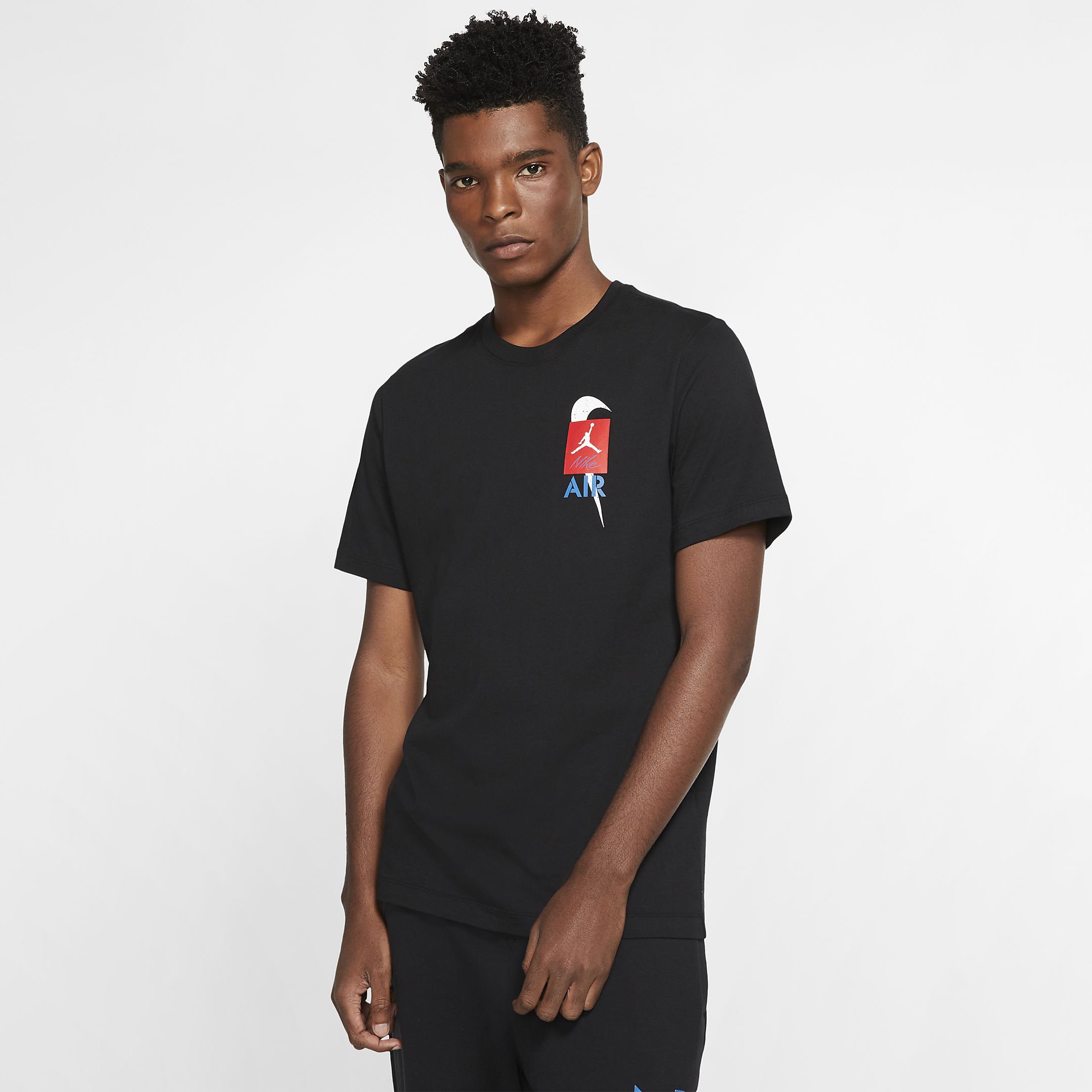 T shirt Jordan Legacy AJ4 Tee Black Footshop