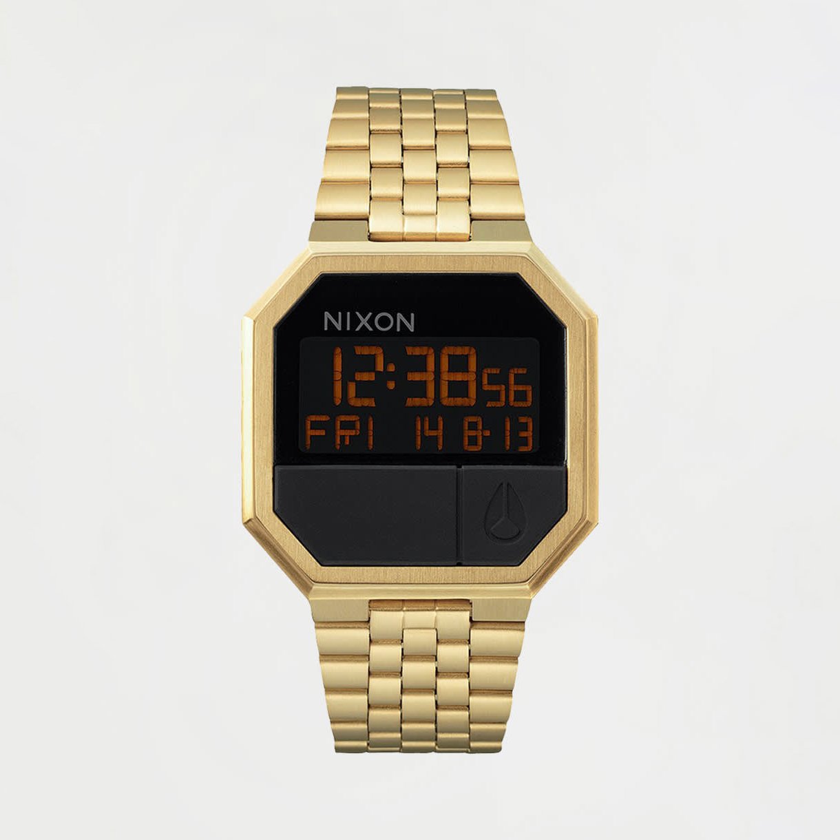 Digitálne hodinky Nixon Re-Run All Gold
