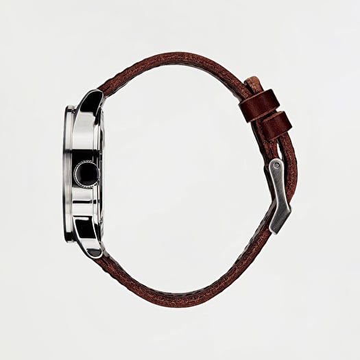 Nixon men's sentry leather watch deals