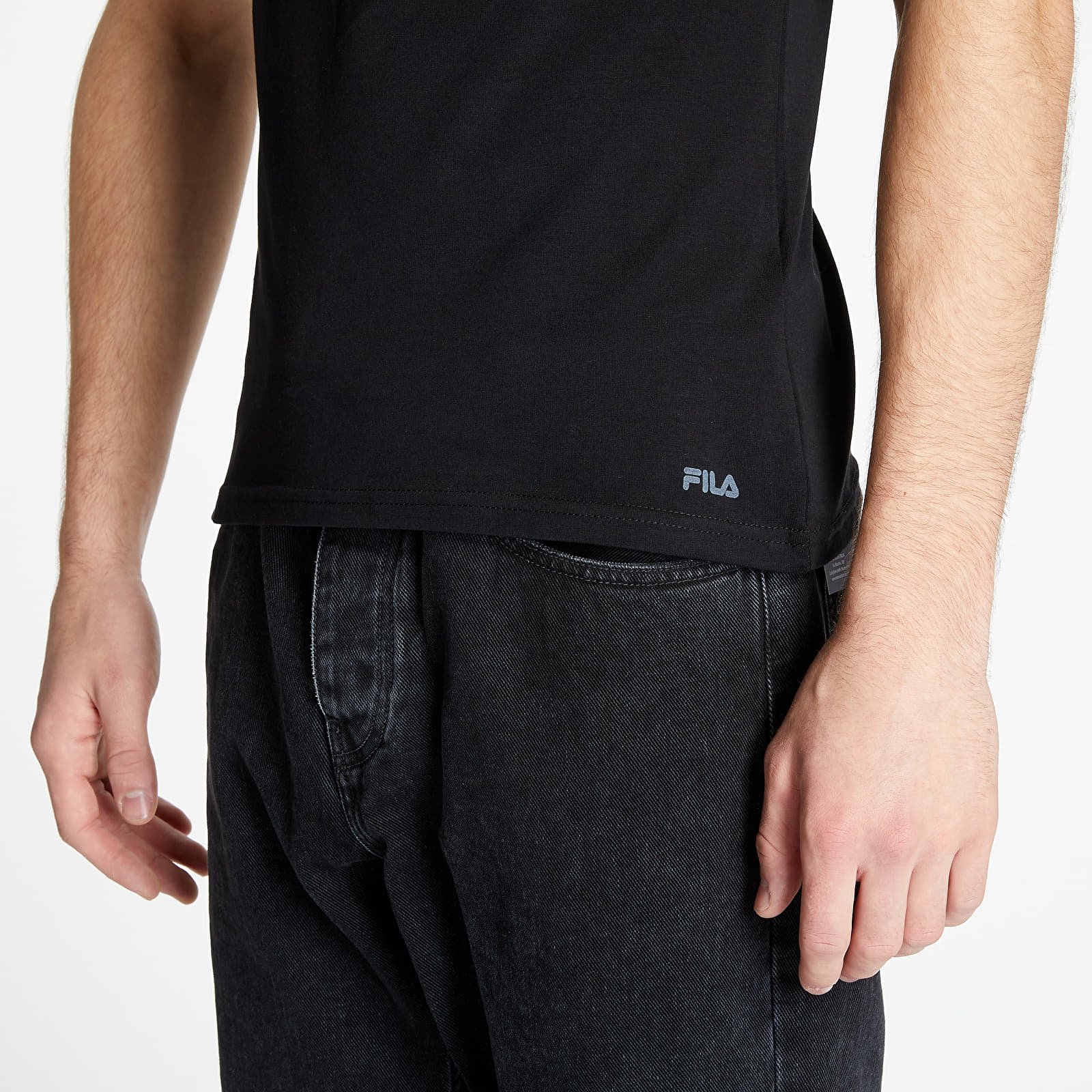 T-shirts  FILA Round Neck TEE Black