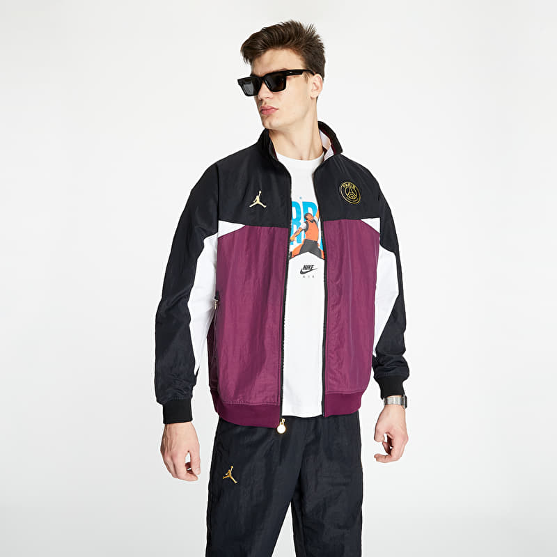 Jordan x PSG FZ Jacket Purple/ Black | Footshop