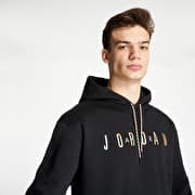 Hoodies and sweatshirts Jordan Sport DNA Hybrid Fleece Pullover Hoodie Black Hot Punch Footshop