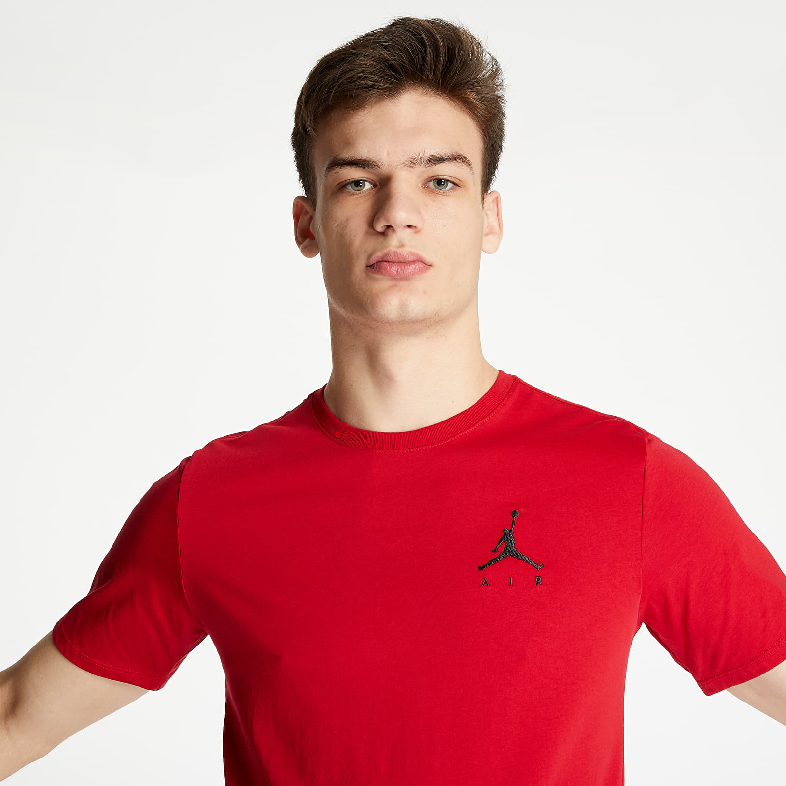 Tričká Jordan Sportswear Air Embroided Jumpman Tee Gym Red/ Black