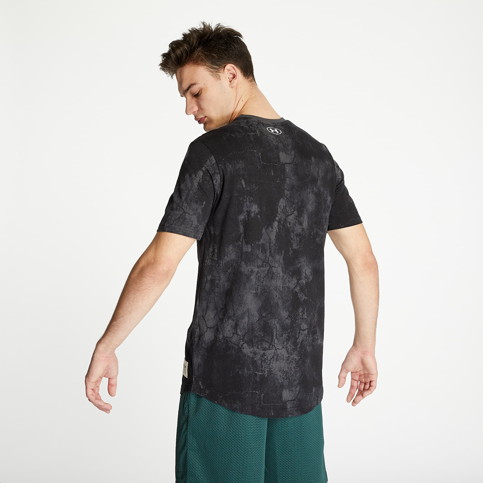 Marškinėliai Under Armour Project Rock Disrupt Tee Black