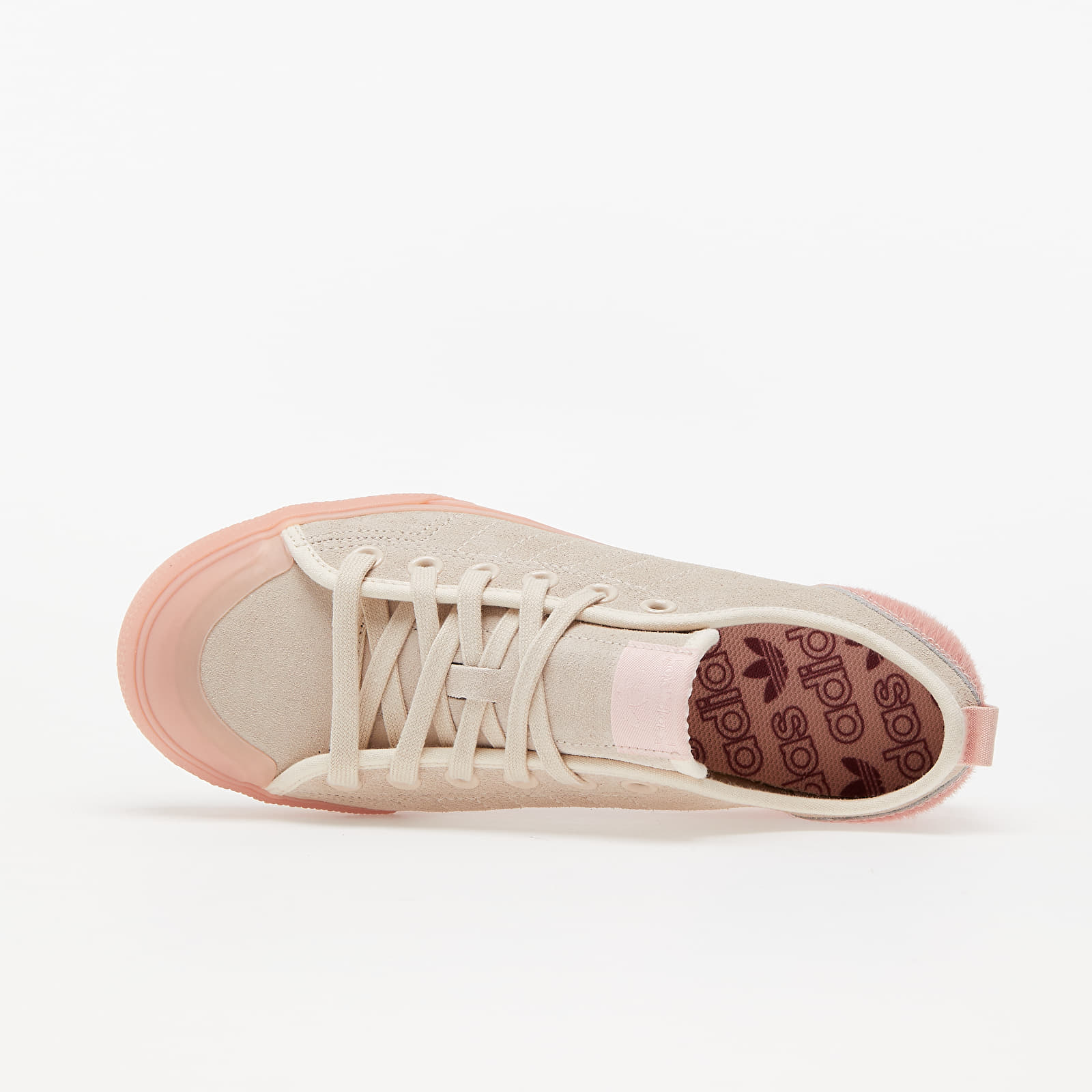 Women's shoes adidas Nizza RF Platform W Linen/ Vapour Pink/ Vapour Pink