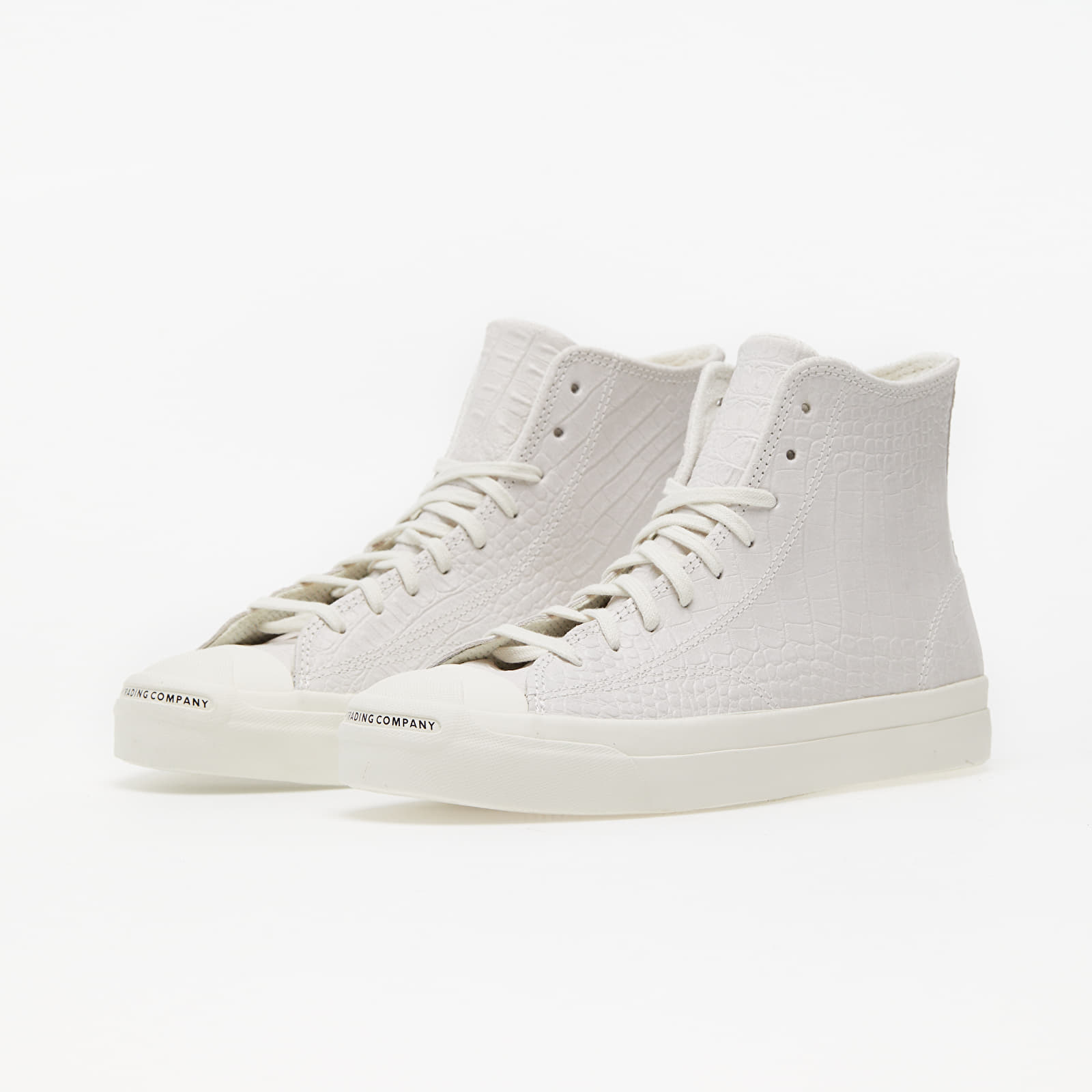 Zapatillas Hombre Converse x Pop Trading Jack Purcell Pro Hi Egret/ Black/ Egret
