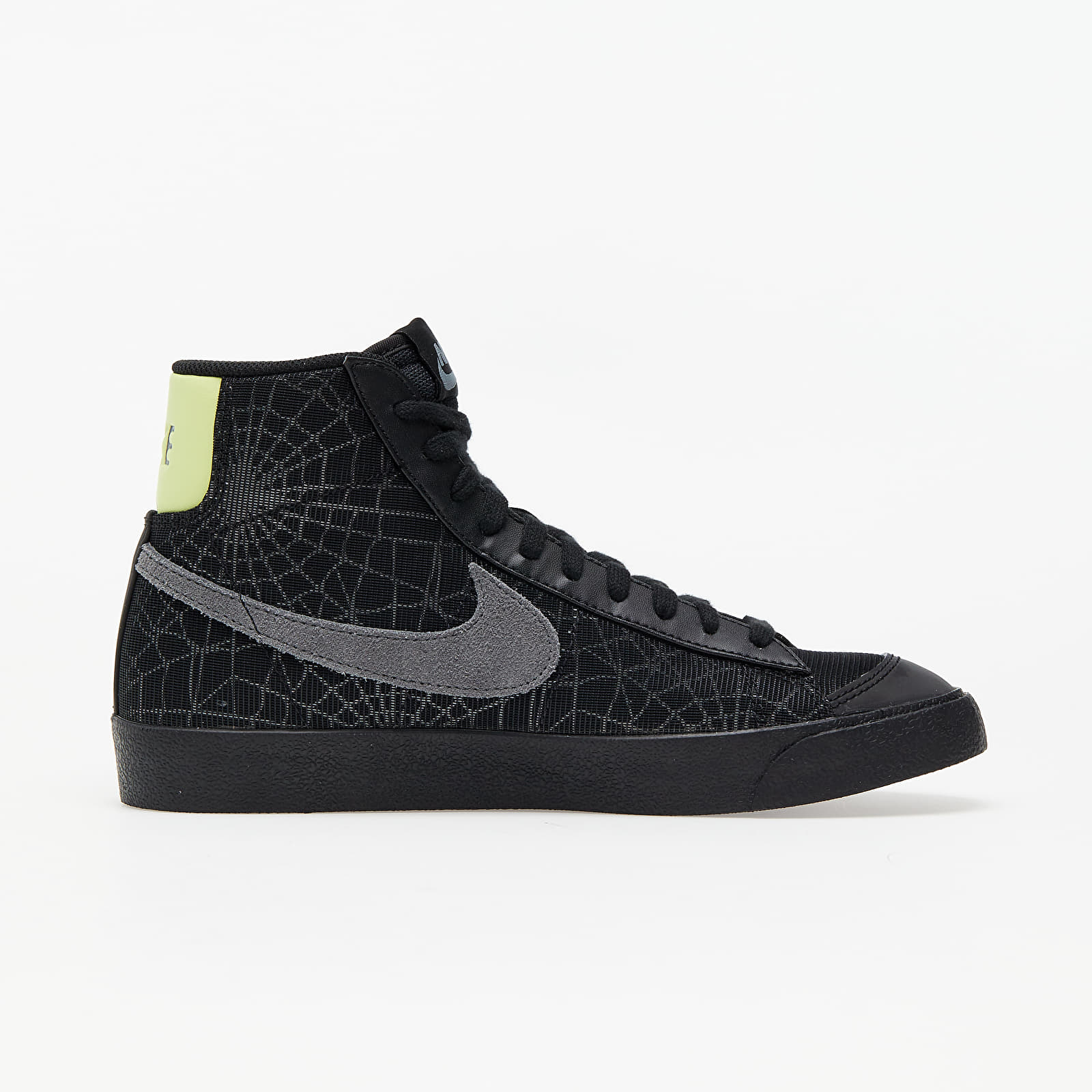 Мъжки кецове и обувки Nike Blazer Mid '77 Black/ Smoke Grey-Limelight