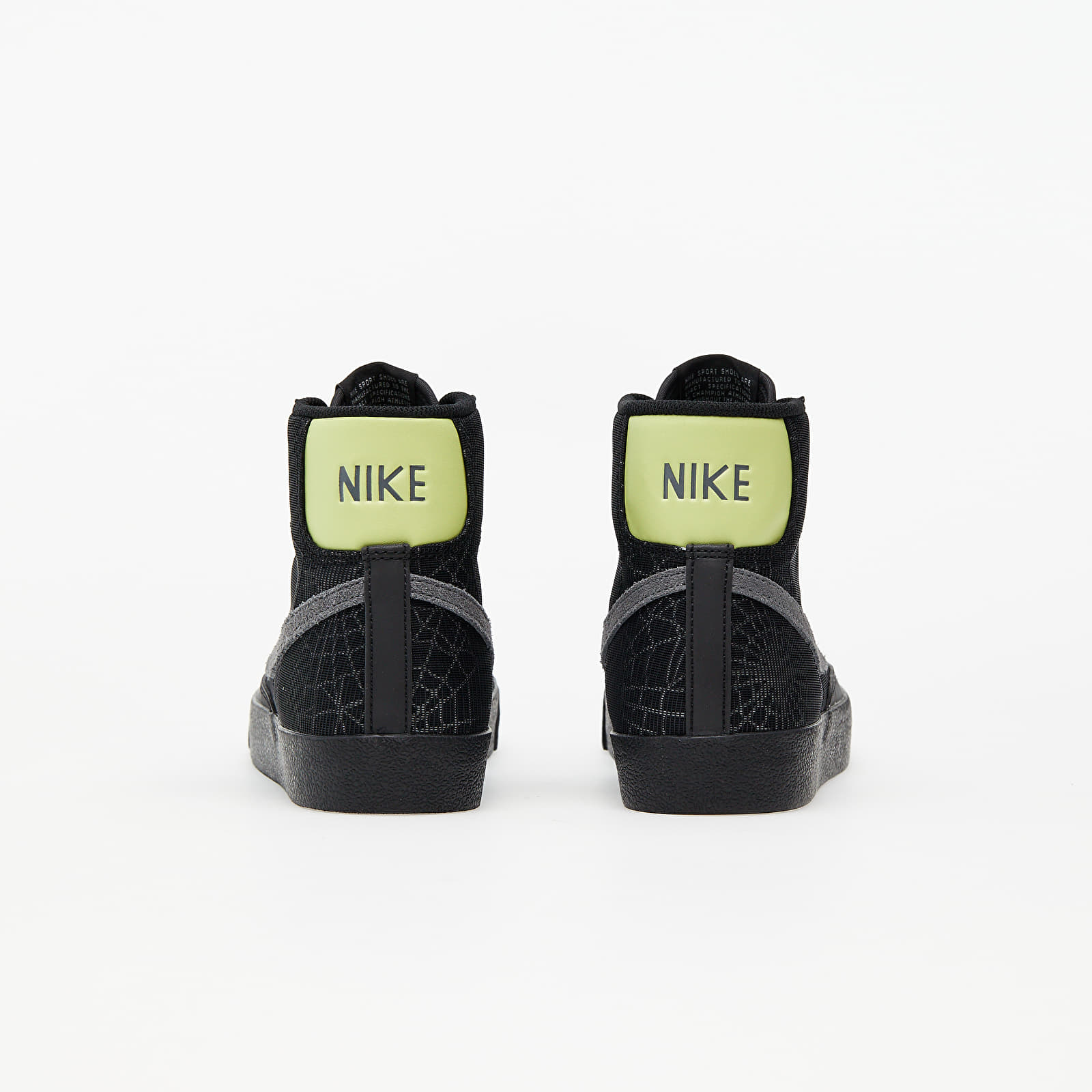 Мъжки кецове и обувки Nike Blazer Mid '77 Black/ Smoke Grey-Limelight