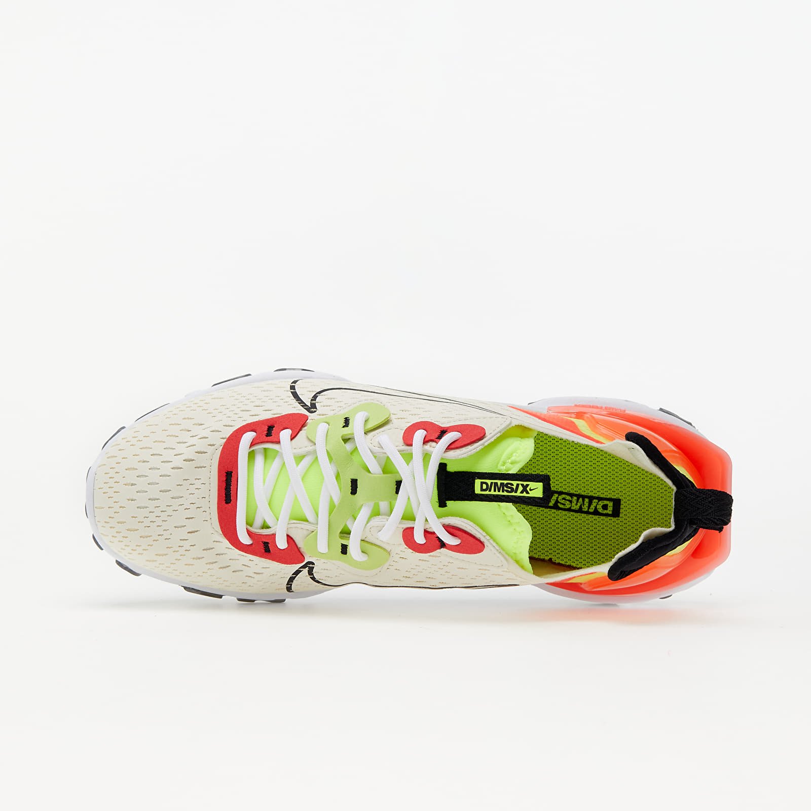 Női cipők Nike W Nsw React Vision Pale Ivory/ Black-Volt-Laser Crimson