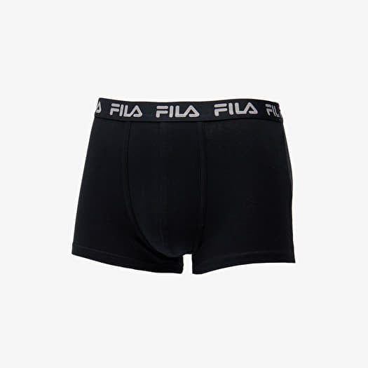 Heren ondergoed FILA Man Boxers Black Footshop