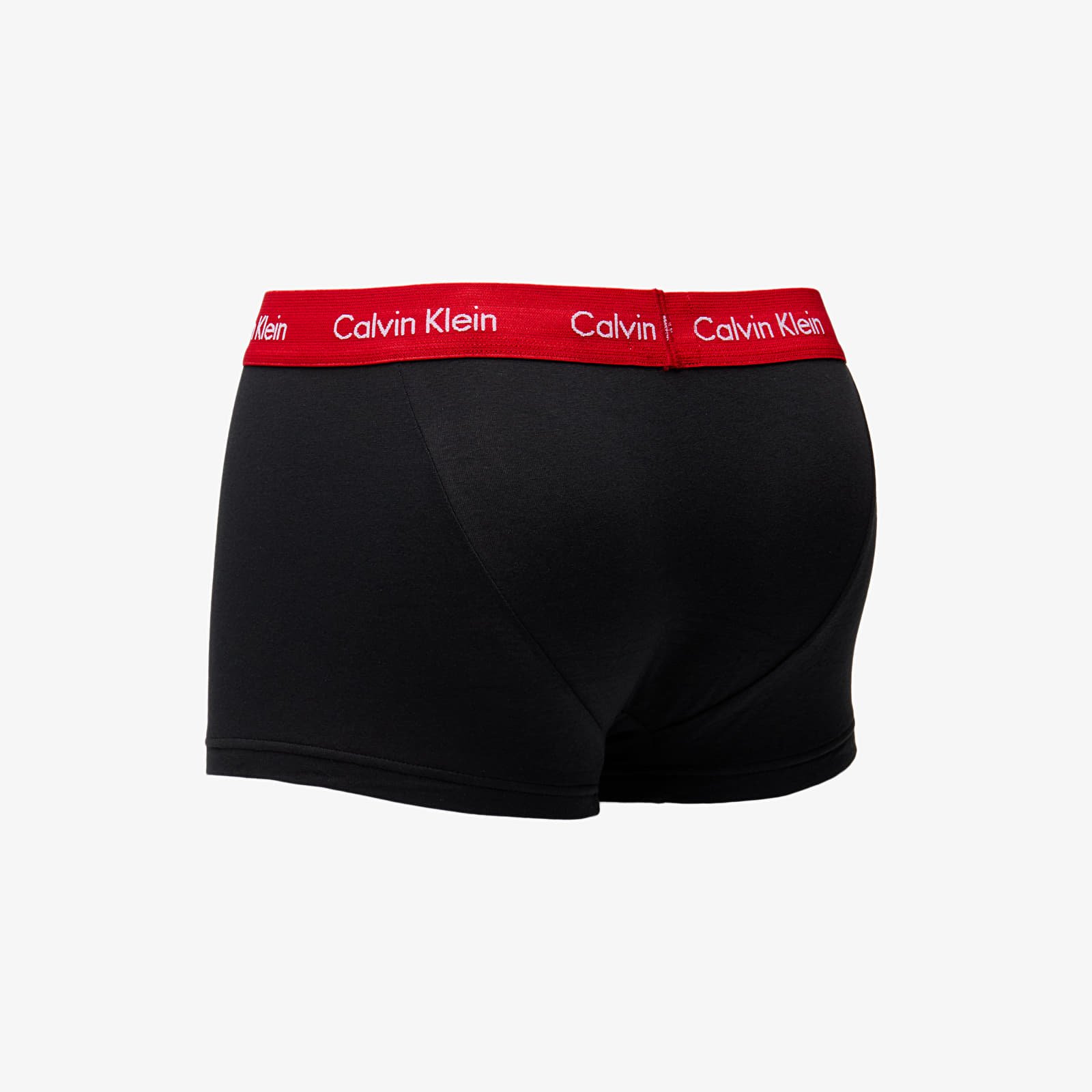 Undertøj til mænd Calvin Klein Low Rise Trunks 3 Pack Navy/ Lush Burgundy/ Red Logo