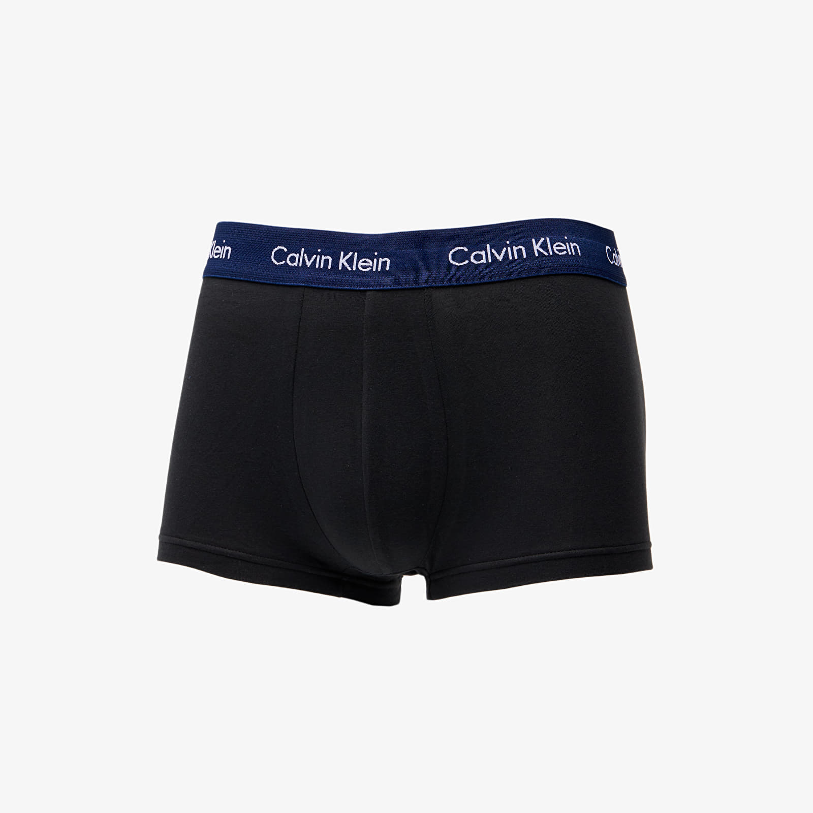 Undertøj til mænd Calvin Klein Low Rise Trunks 3 Pack Navy/ Lush Burgundy/ Red Logo