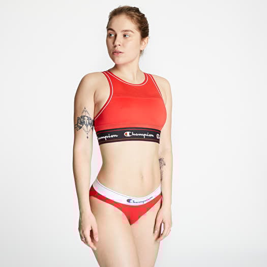 Women s underwear Champion Tank Fashion Bra Red Footshop