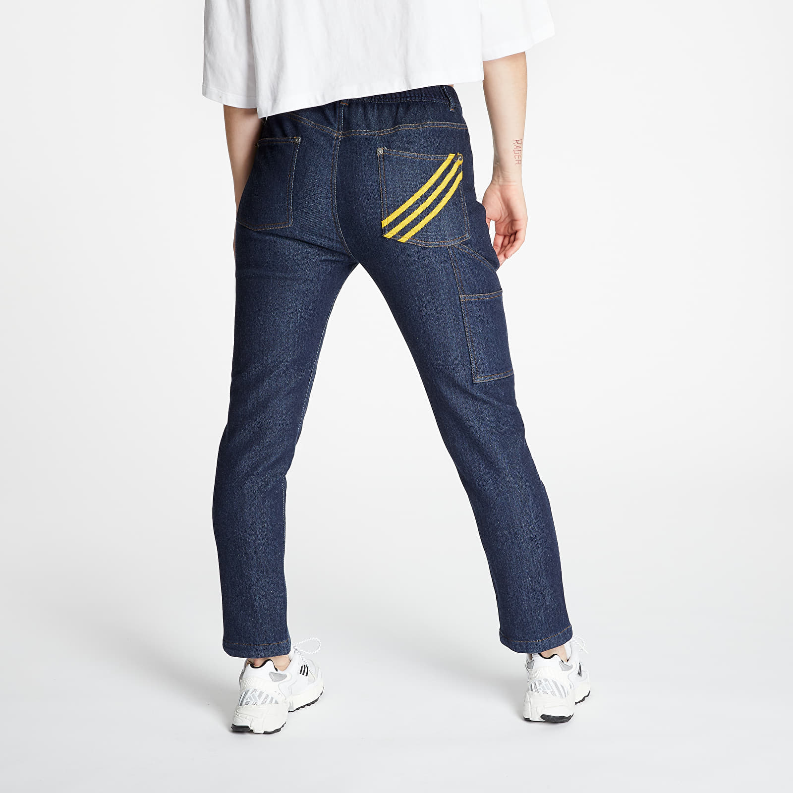 Pants and jeans adidas Human Made Denim Trackpants Collegiate Navy