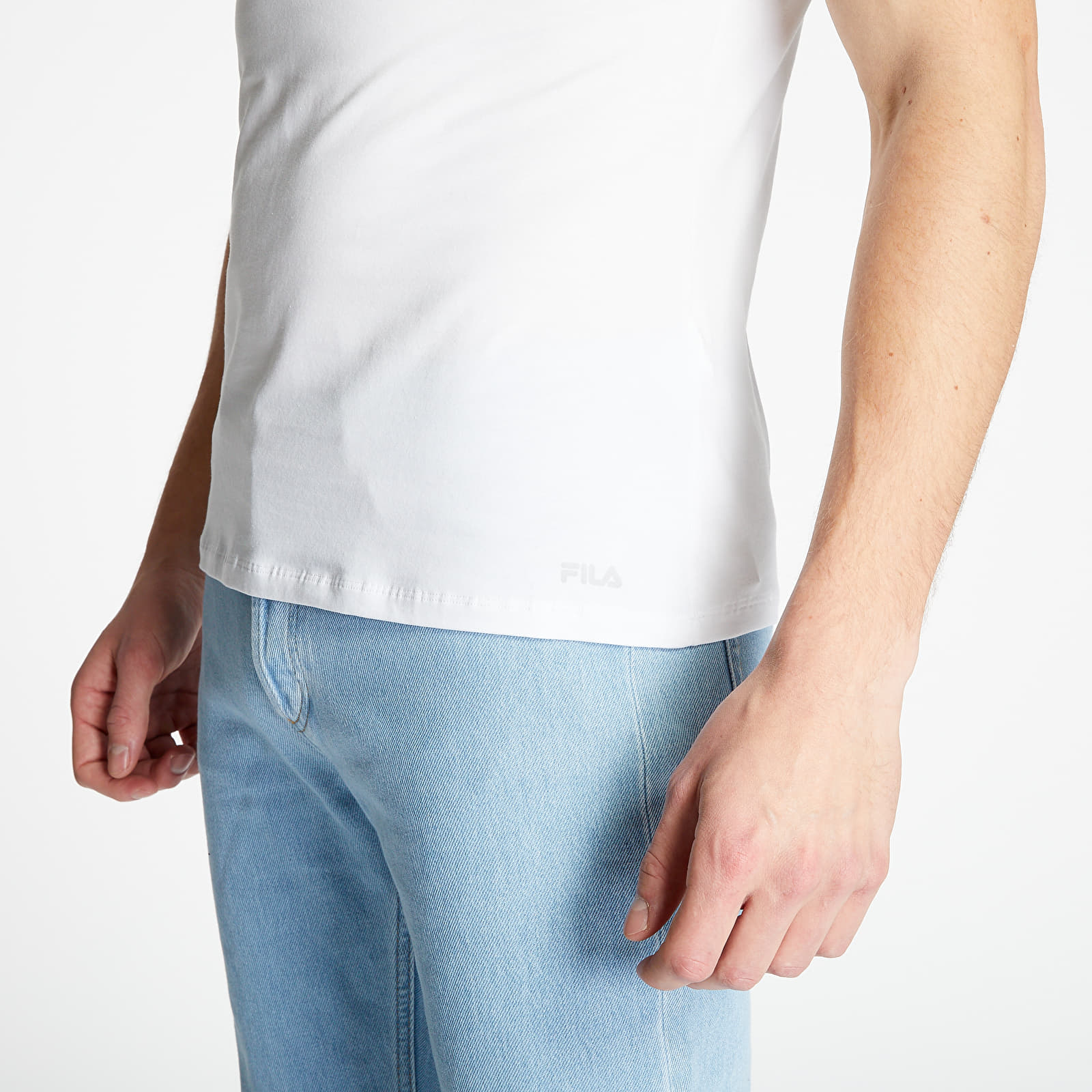 T-Shirts FILA Round Neck Tee White