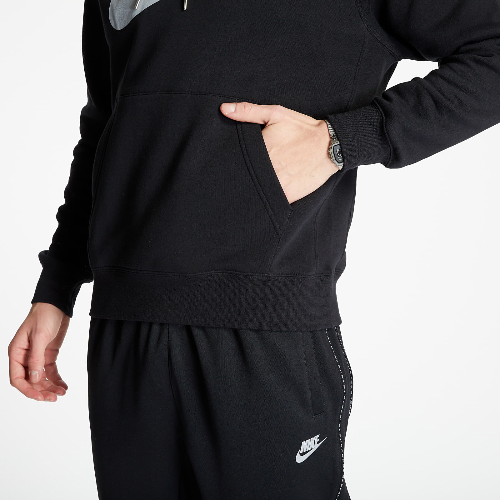 Felpe Nike Sportswear Hoodie Pullover BB Black/ Reflective