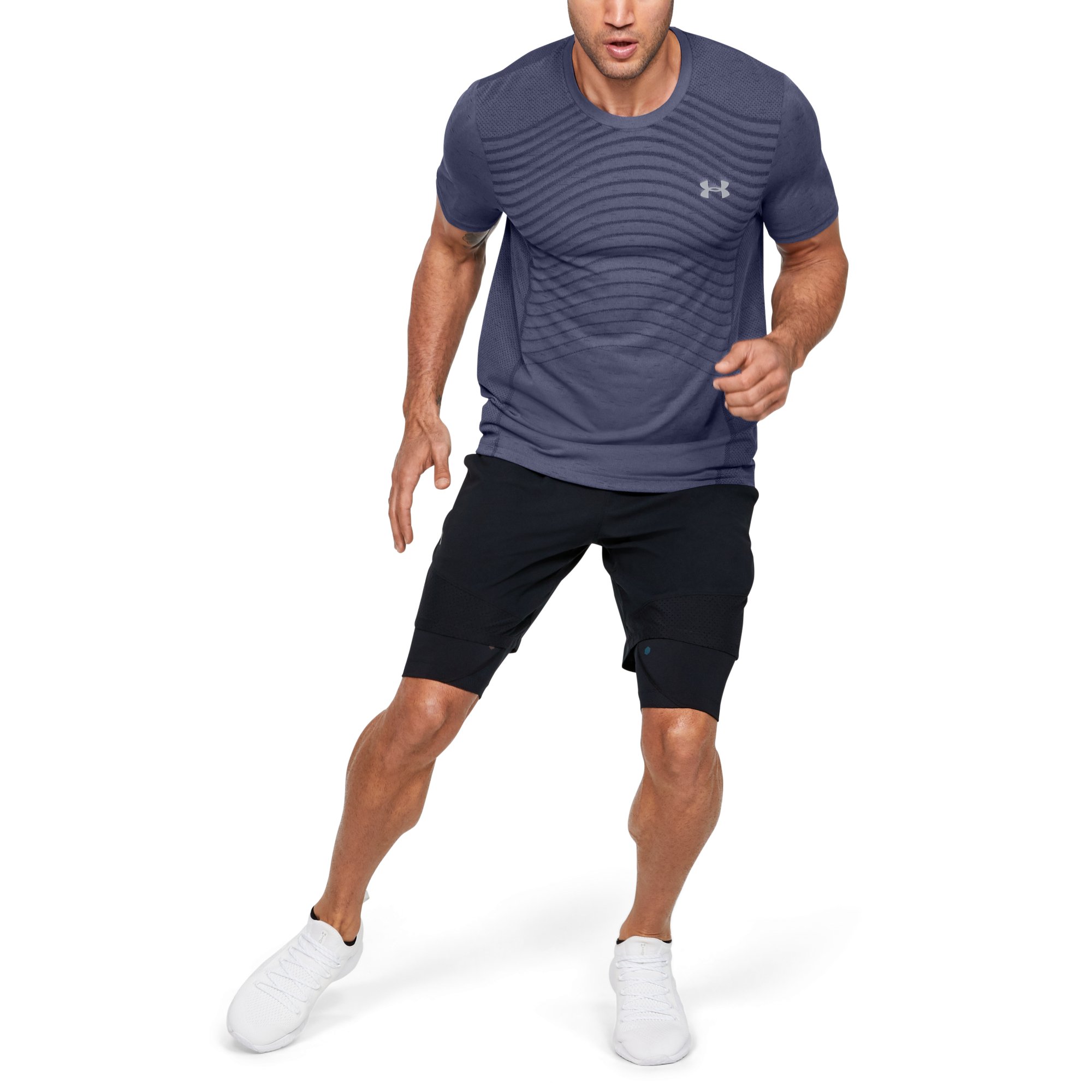 Тениски Under Armour Seamless Wave SS Grey