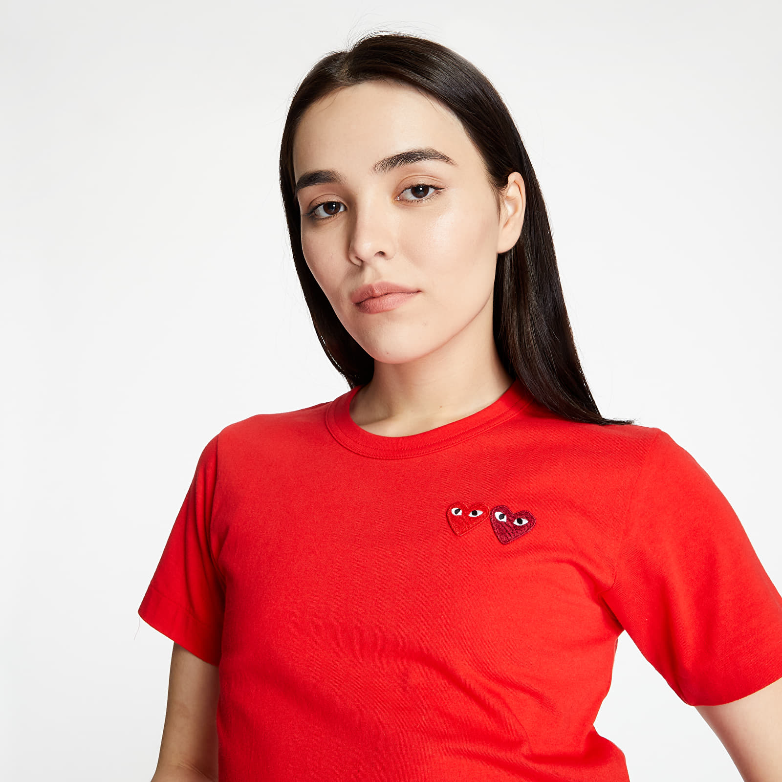 Tričká Comme des Garcons PLAY Tee Red
