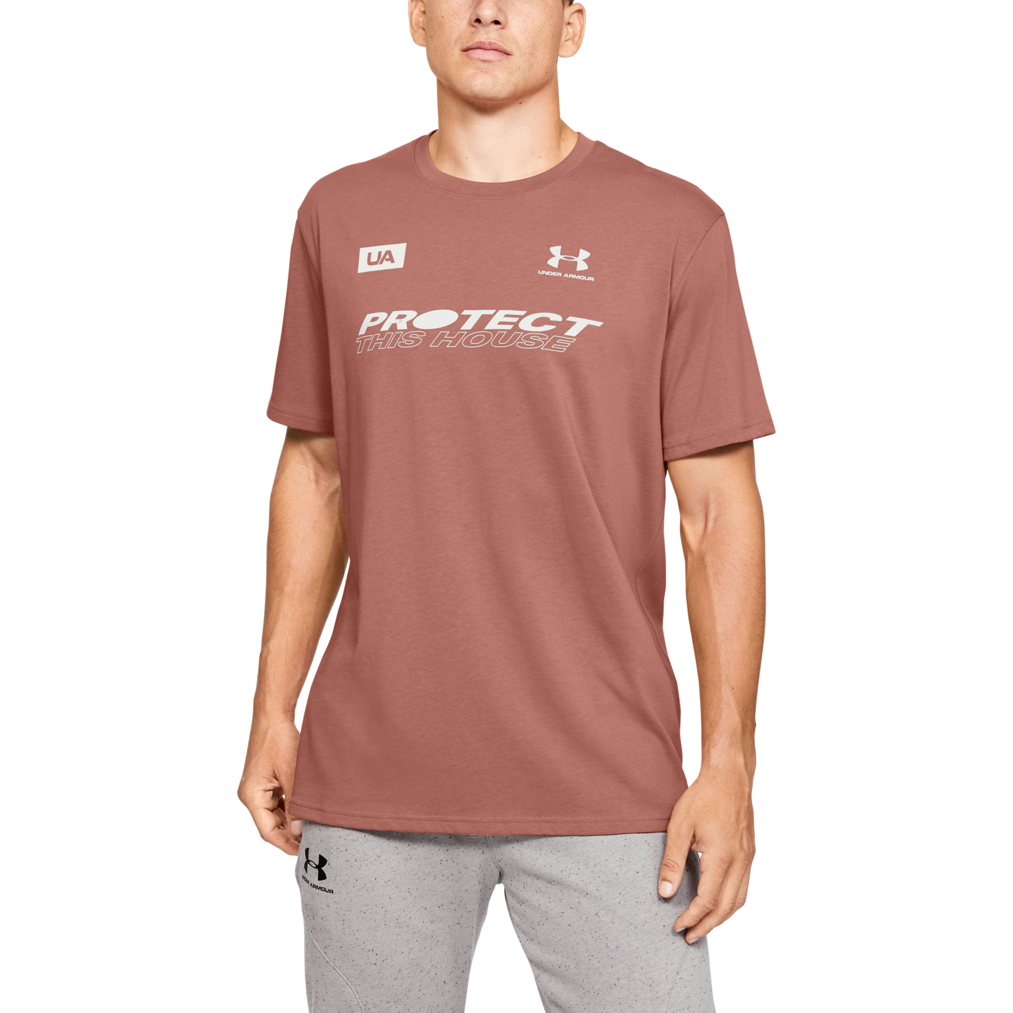 T-shirts Under Armour Pth Back SS Brown