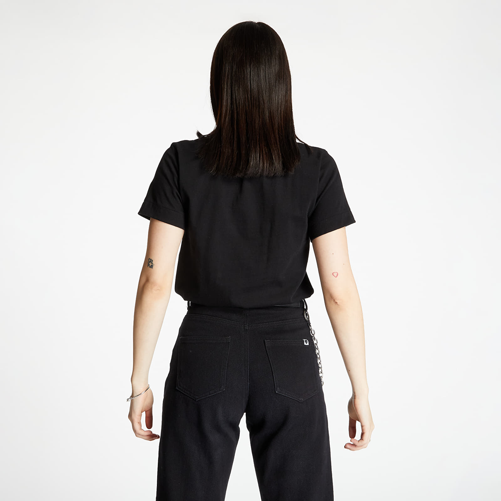 Camisetas Comme des Garcons PLAY TEE Black