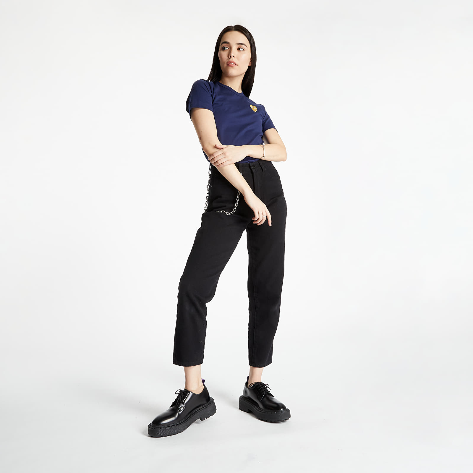 T-shirts Comme des Garçons Play T-shirt Navy