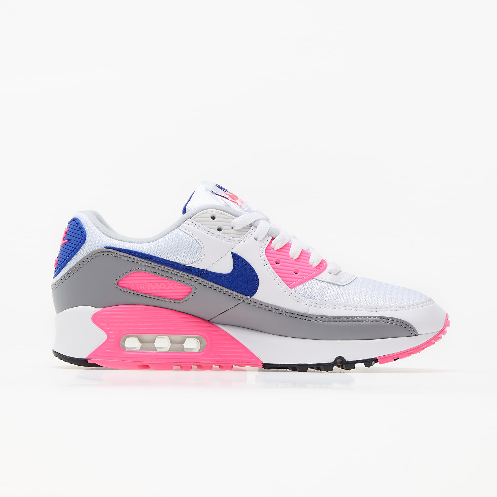 Încălțăminte și sneakerși pentru femei Nike Air Max III White/ Vast Grey-Concord-Pink Blast