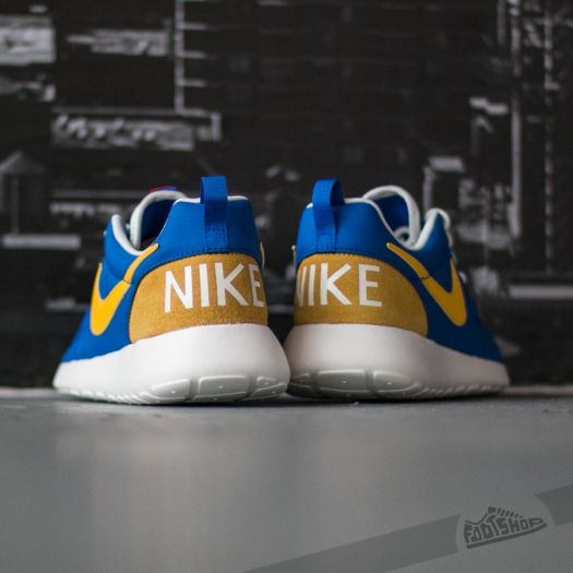Scarpe donna Nike Wmns Roshe One Retro Racer Blue Versity Maize SL Black Footshop