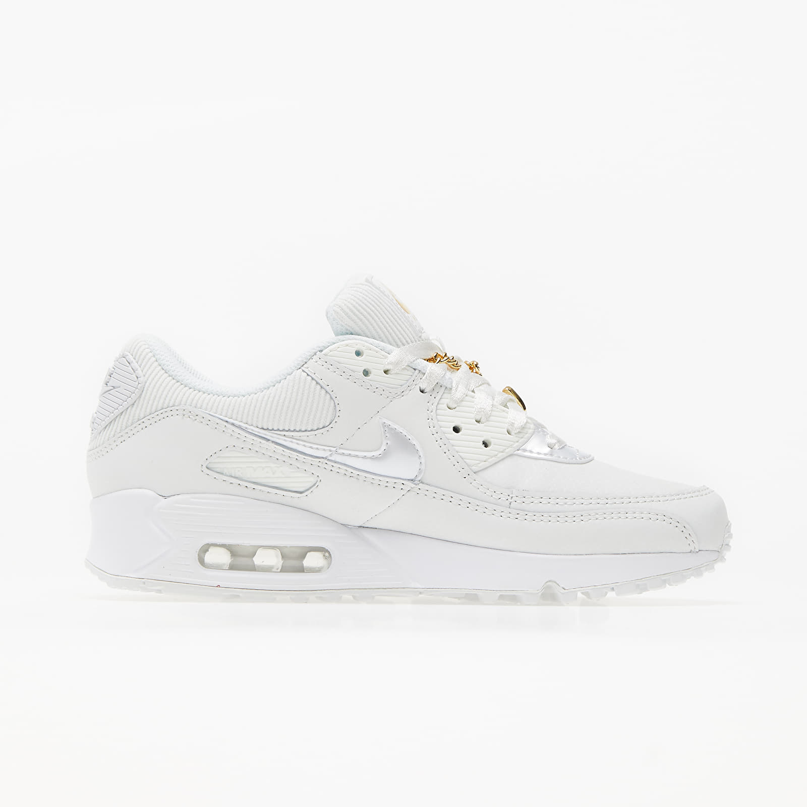 Women's shoes Nike Wmns Air Max 90 Summit White/ Summit White-Dark Beetroot