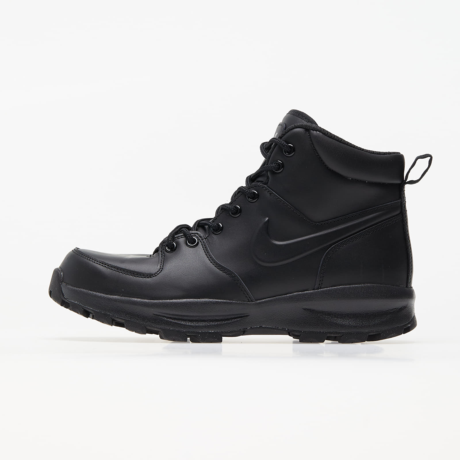 Pánske tenisky a topánky Nike Manoa Leather Black/ Black-Black