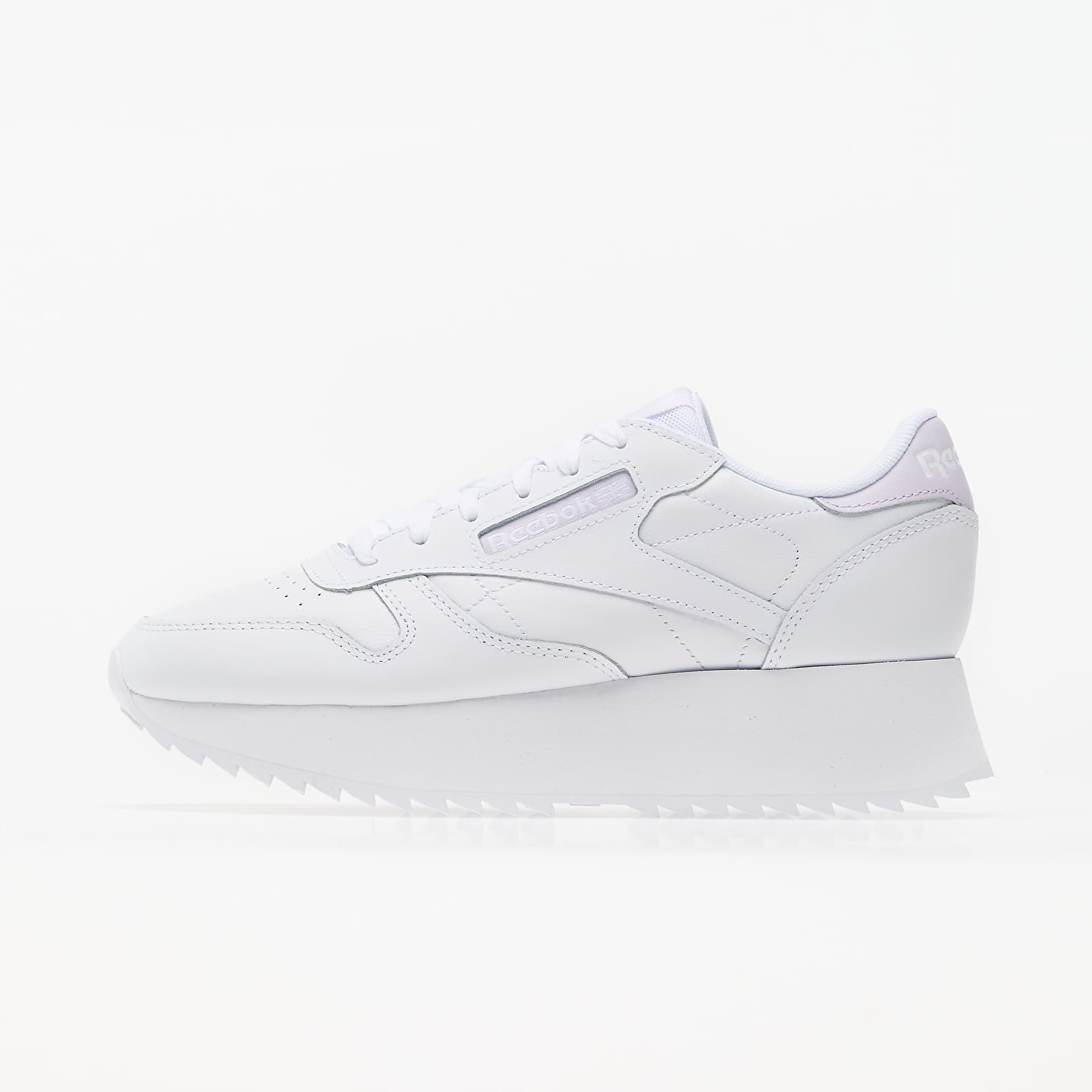 Ženski čevlji Reebok Club Leather Double White/ Luminous Lilac/ White