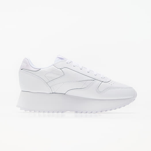 Reebok classic leather double trainers outlet