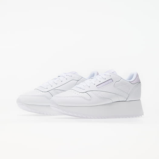 Reebok classic hotsell double white