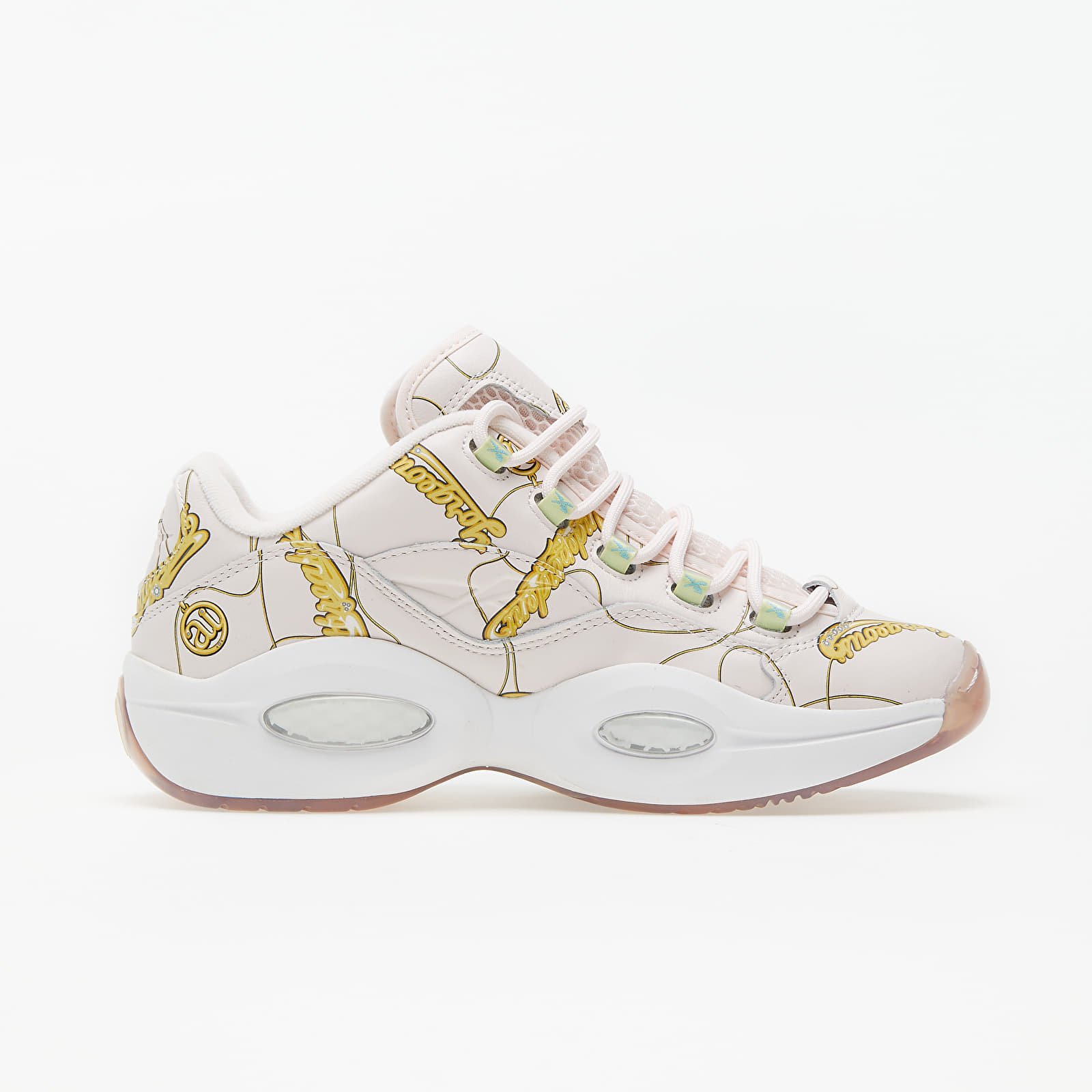 Men s shoes Reebok x BBC Ice Cream Question Low Polar Pink White