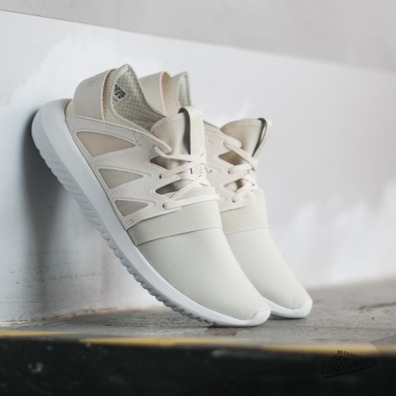 Adidas tubular 2025 viral chalk white