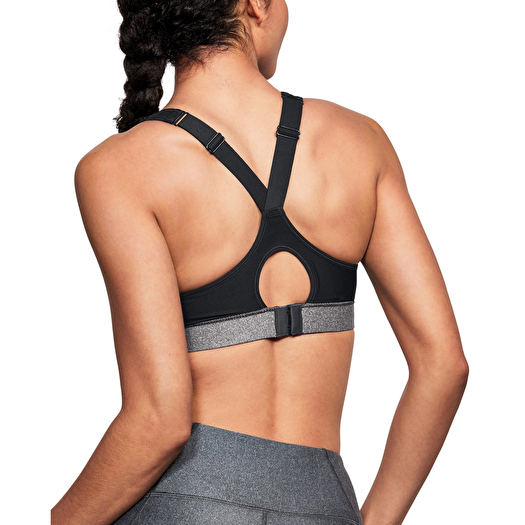 Under armour warp knit high impact bra hot sale