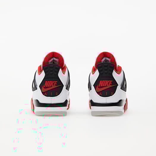 Men's shoes Air Jordan 4 Retro White/ Fire Red-Black-Tech Grey